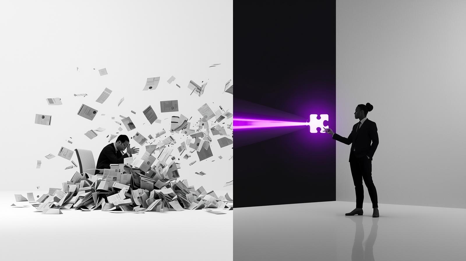 מנהל הייטק בוחן קורות חיים ומתלבט איך לבחור חברת השמה מנצחת